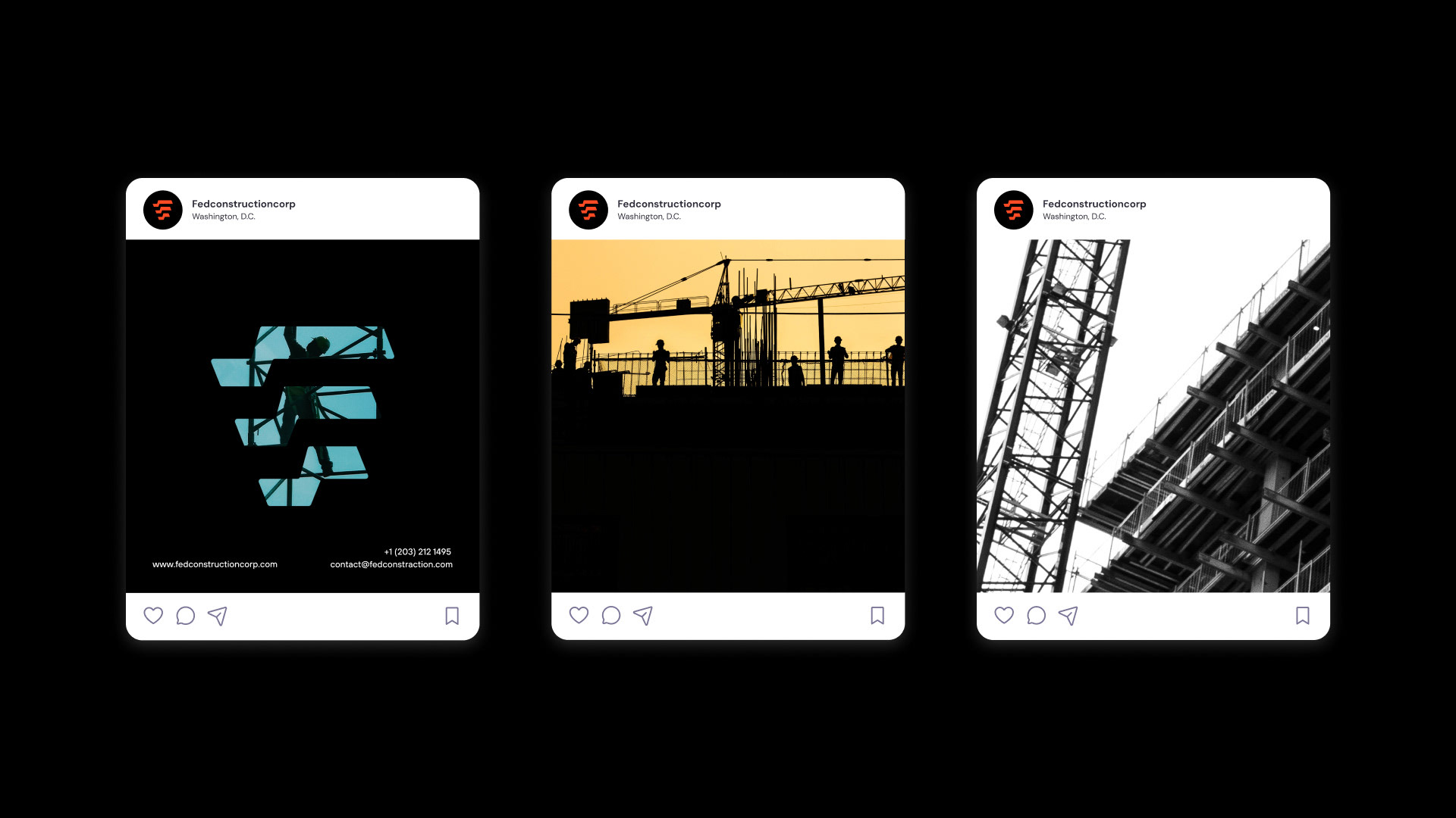 FED Construction Corp brand application