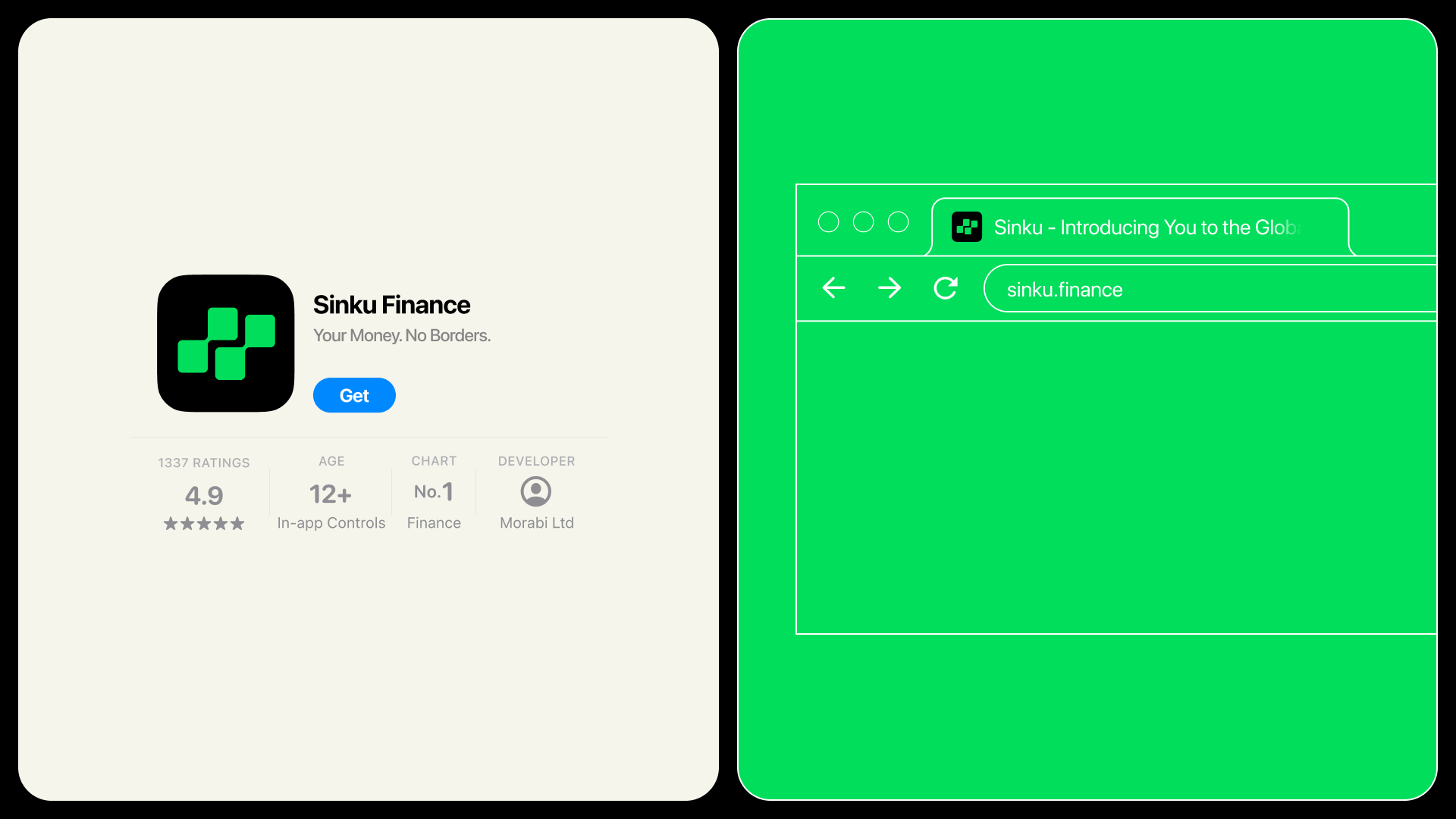 Sinku brand application